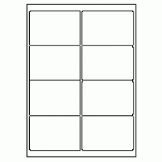 525 - Label Size 99.1mm x 67.7mm - 8 labels per sheet